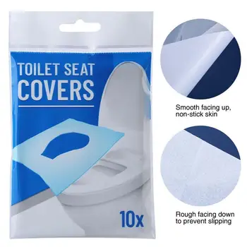 10pcs/bag Disposable Toilet Seat Covers Pad Paper Soluble Water Portable Safe And Hygienic Toilet Seat Paper For Home Travel Use
10pcs/bag Disposable Toilet Seat Covers Pad Paper Soluble Water Portable Safe And Hygienic Toilet Seat Paper For Home Travel Use