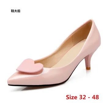 Sexy Stiletto Party Wedding High Heels Women's High Heel Shoes Ladies Pumps Heels Woman Shoes Small Big Size 32 - 48 
Sexy Stiletto Party Wedding High Heels Women's High Heel Shoes Ladies Pumps Heels Woman Shoes Small Big Size 32 - 48