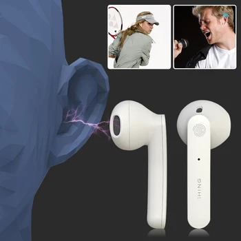 Bluetooth5.0 Wireless Earphone Stereo Sound Noise Reduction In-ear Earbuds Ergonomic Headphone with Mic and Charging Compartment
Bluetooth5.0 Wireless Earphone Stereo Sound Noise Reduction In-ear Earbuds Ergonomic Headphone with Mic and Charging Compartment