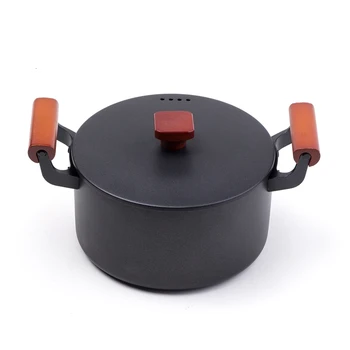 4.5L Cast Iron Soup Pot Non-Stick Pan, Kitchen Pan for Gas Stove and Induction Cooker, Including Lid
4.5L Cast Iron Soup Pot Non-Stick Pan, Kitchen Pan for Gas Stove and Induction Cooker, Including Lid