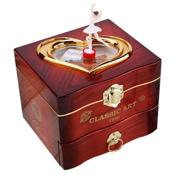 Dancing Ballerina Music Box Plastic Jewellery Box Girls Carousel Hand Crank Music Box Mechanism Gift
Dancing Ballerina Music Box Plastic Jewellery Box Girls Carousel Hand Crank Music Box Mechanism Gift