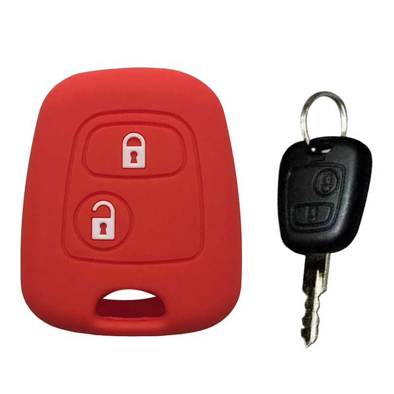 Flip Key Alarm Case Cap Fob 2 Button Silicone Car Key Cover for Toyota Aygo Straight for Peugeot 107 307 206 207 408 Key Cover
Flip Key Alarm Case Cap Fob 2 Button Silicone Car Key Cover for Toyota Aygo Straight for Peugeot 107 307 206 207 408 Key Cover