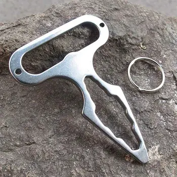 EDC Multi-tool Multi Functional Stainless Steel Bottle Opener Screwdriver Spanner Self-defense Keychain Tool
EDC Multi-tool Multi Functional Stainless Steel Bottle Opener Screwdriver Spanner Self-defense Keychain Tool