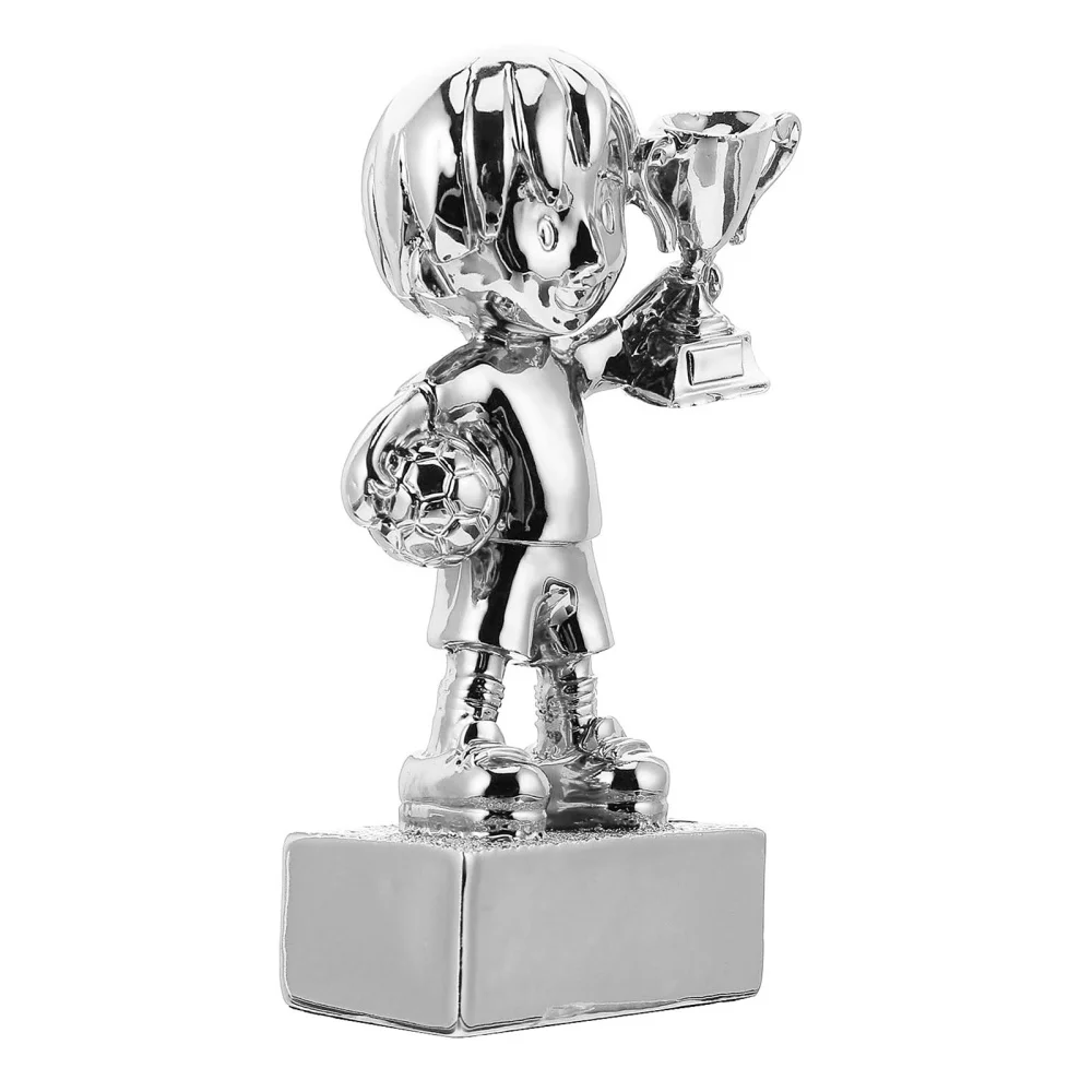 1Pc Soccer Award Trophy Football Mini Small Desktop Ornament Reward Cup Statues for Celebrations Competition Game
1Pc Soccer Award Trophy Football Mini Small Desktop Ornament Reward Cup Statues for Celebrations Competition Game