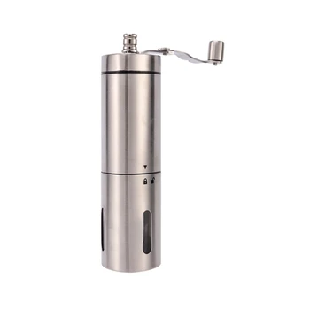 Manual Coffee Grinder- Hand Conical Coffee Bean Grinder With Ceramic Mechanism By Flafster Kitchen- Portable Stainless Steel B
Manual Coffee Grinder- Hand Conical Coffee Bean Grinder With Ceramic Mechanism By Flafster Kitchen- Portable Stainless Steel B
