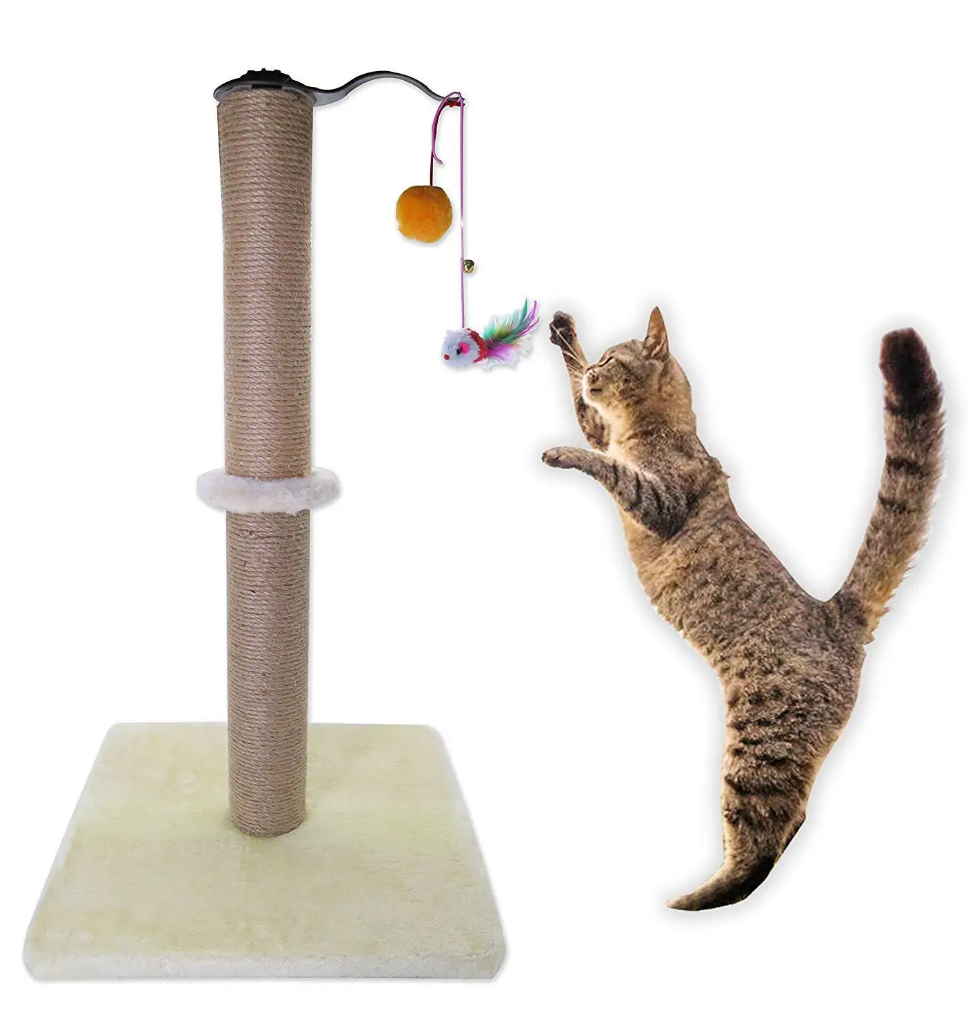 Cross Border for Pet Cat Toy Cat Climbing Frame Cat Tree Furniture Catch Plate 360-Degree Rotating Scratching Pole Foldable
Cross Border for Pet Cat Toy Cat Climbing Frame Cat Tree Furniture Catch Plate 360-Degree Rotating Scratching Pole Foldable