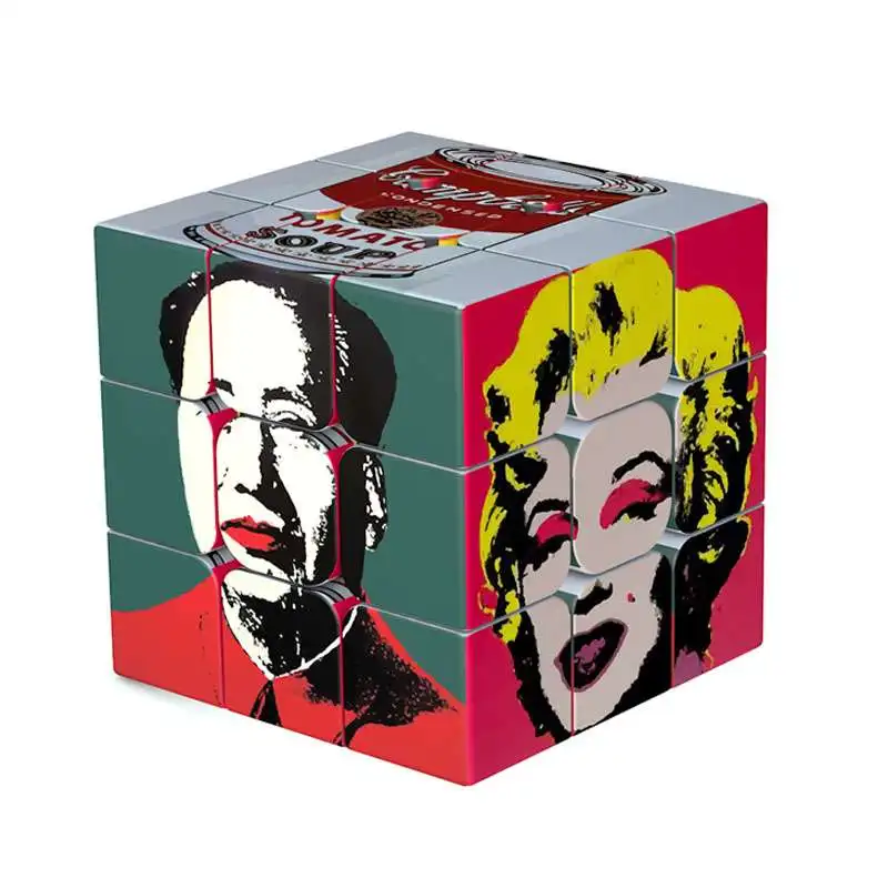 Custom Cube UV Printing 3x3x3 Magic Cube 5.7cm 3*3*3 Stickerless Andy Warhol Cubo Magico Educational Toys for Children Boys
Custom Cube UV Printing 3x3x3 Magic Cube 5.7cm 3*3*3 Stickerless Andy Warhol Cubo Magico Educational Toys for Children Boys