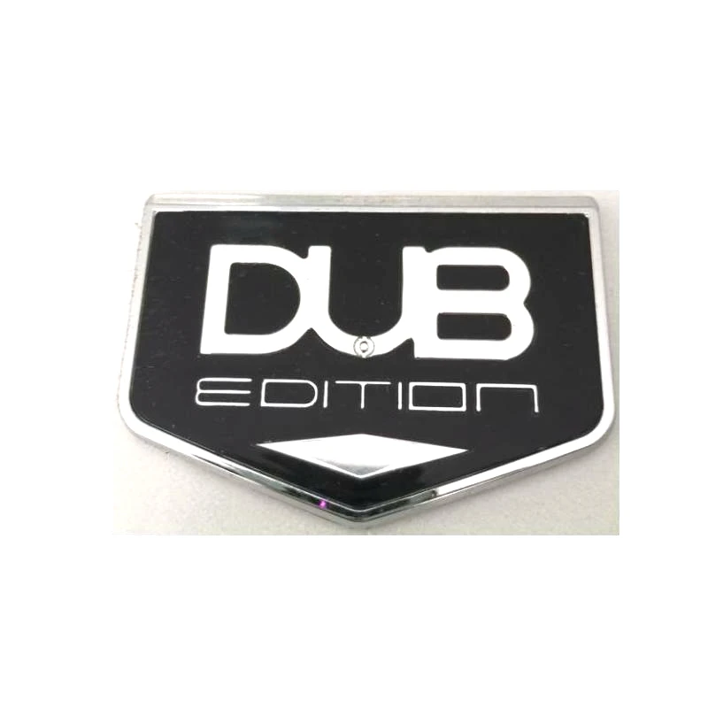 2 шт. ABS Пластик DUB EDITION черный эмблема Edition значок | Автомобили и мотоциклы