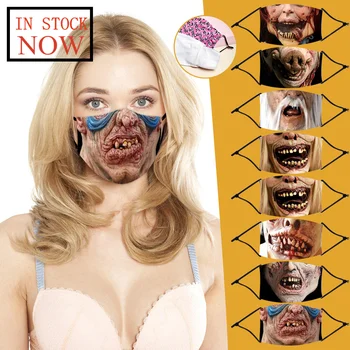 Adult Outdoor Mouth Halloween Print Face Mask Protection Mask 5pcs Mascarilla Reutilizable Masques Lavable Mondkapjes Masker
Adult Outdoor Mouth Halloween Print Face Mask Protection Mask 5pcs Mascarilla Reutilizable Masques Lavable Mondkapjes Masker