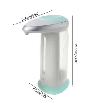 400ml Automatic Soap Dispenser Bathroom Liquid Touchless Organizer Sensor Shampoo Box Container P31A
400ml Automatic Soap Dispenser Bathroom Liquid Touchless Organizer Sensor Shampoo Box Container P31A