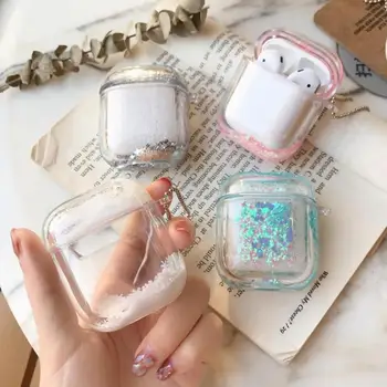 Fashion Quicksand Bluetooth Earphone Protection Cover For Airpods Simple Glitter Liquid Quicksand Hard Material Headphone Case
Fashion Quicksand Bluetooth Earphone Protection Cover For Airpods Simple Glitter Liquid Quicksand Hard Material Headphone Case