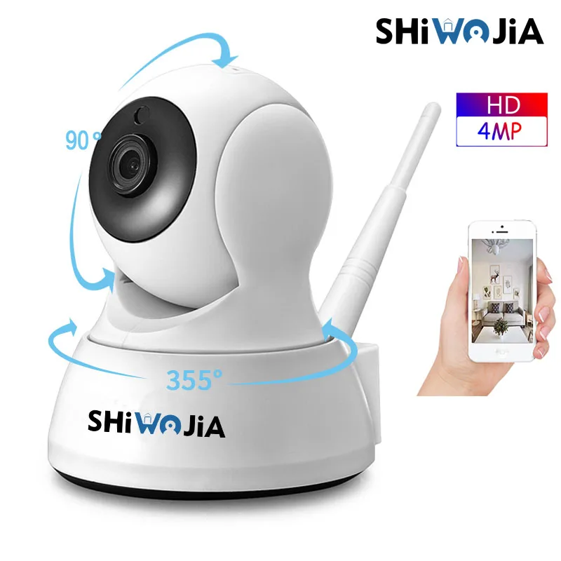 SHIWOJIA 4MP Mini Camera Night Vision CCTV Baby Monitor Cloud Wifi Camera Home Security IP Camera Two Way Audio Auto-tracking
SHIWOJIA 4MP Mini Camera Night Vision CCTV Baby Monitor Cloud Wifi Camera Home Security IP Camera Two Way Audio Auto-tracking