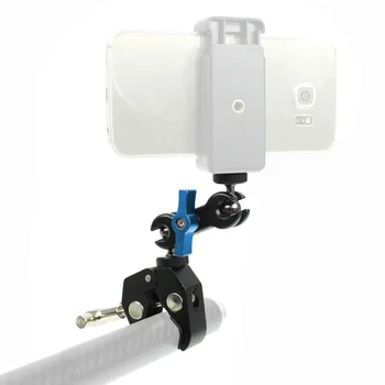 Multi-Function Dual Ball Head Hot Shoe 1/4" Tripod Magic Arm Super Clamp Adapter Articulating DSLR Camera for Monitor LED Light
Multi-Function Dual Ball Head Hot Shoe 1/4" Tripod Magic Arm Super Clamp Adapter Articulating DSLR Camera for Monitor LED Light