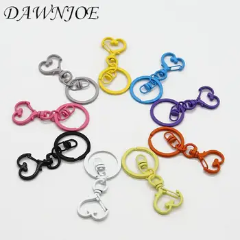 5 pcs/lot Charming Color Paint Heart-shaped Key Chain DIY Making Bag Buckle Key Chain Buckle Creative Jewelry Supplies Finding
5 pcs/lot Charming Color Paint Heart-shaped Key Chain DIY Making Bag Buckle Key Chain Buckle Creative Jewelry Supplies Finding