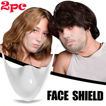 2PCS Transparent Protection Face Mask Mascarillas Washable Reusable DustProof Mouth Mask Windproof PVC Mask for face Masque
2PCS Transparent Protection Face Mask Mascarillas Washable Reusable DustProof Mouth Mask Windproof PVC Mask for face Masque