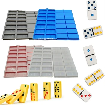 Resin Molds Domino Silicone Domino Game Molds 28 Cavities Personalized Dominoes Chocolate Candy Baking Fondant DIY Molds
Resin Molds Domino Silicone Domino Game Molds 28 Cavities Personalized Dominoes Chocolate Candy Baking Fondant DIY Molds