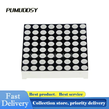 2PCS/LOT 8x8 8*8 Mini Dot Matrix LED Display Red Common Anode Digital Tube 16-pin 20mmx20mm 1.9mm DIY Electronic Kit
2PCS/LOT 8x8 8*8 Mini Dot Matrix LED Display Red Common Anode Digital Tube 16-pin 20mmx20mm 1.9mm DIY Electronic Kit