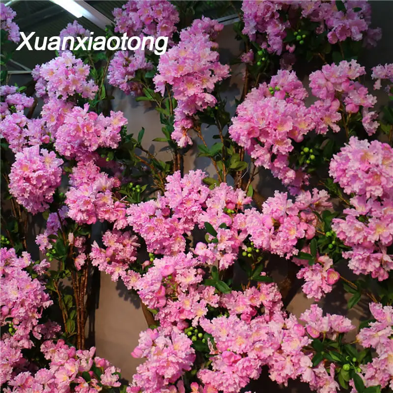 Xuanxiaotong 100cm White Silk Crape Myrtle Flowers Artificial for Home Background Wall Decor 3 Stems Encryption Hydrangea Flower
Xuanxiaotong 100cm White Silk Crape Myrtle Flowers Artificial for Home Background Wall Decor 3 Stems Encryption Hydrangea Flower