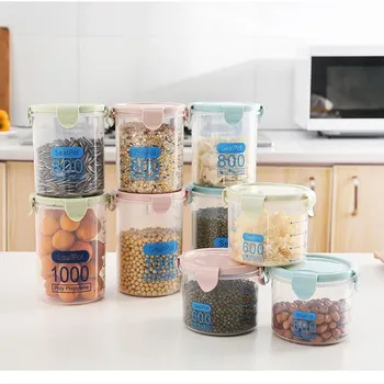 High Quality Kitchen Storage Box Sealing Food Preservation Plastic Fresh Pot Container Hot Box Cereals Grains Organizer Case
High Quality Kitchen Storage Box Sealing Food Preservation Plastic Fresh Pot Container Hot Box Cereals Grains Organizer Case