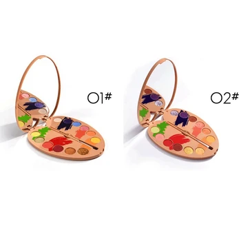 Mashed Potato Wet Eye Shadow Palette Waterproof 12-color Eye Shadow Highlighter Palette
Mashed Potato Wet Eye Shadow Palette Waterproof 12-color Eye Shadow Highlighter Palette