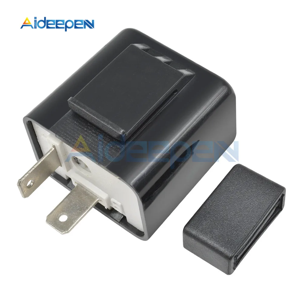 DC 12V Flash Relay Universal Adjustable Frequency Square Flashing LED Flasher Motorcycle LED Lights Turn Signal Indicator
DC 12V Flash Relay Universal Adjustable Frequency Square Flashing LED Flasher Motorcycle LED Lights Turn Signal Indicator