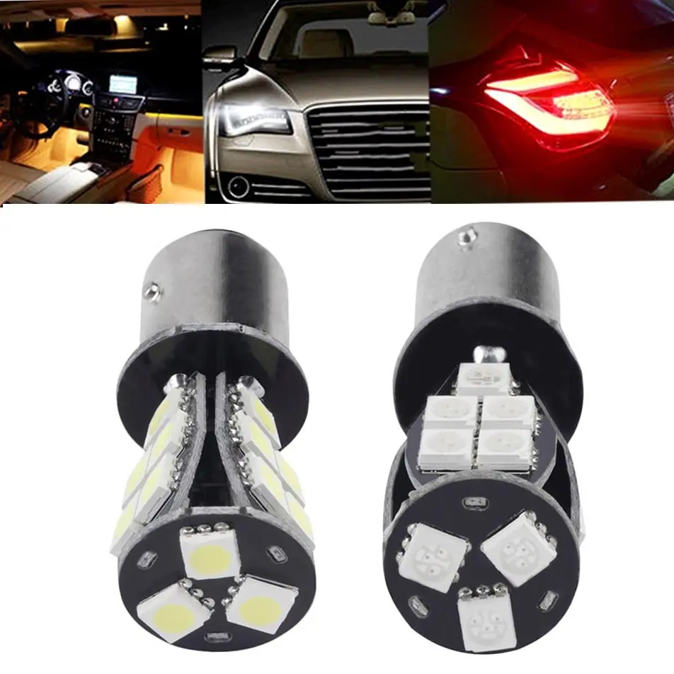 Фото Errorfree светильник 1157 BAY15D P21/5 Вт 18SMD CANBUS Error Free тормозной фонарь автомобиля