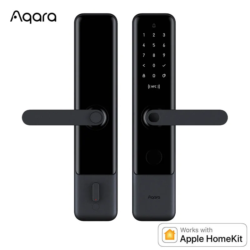 Дверной замок Aqara Smart N200 совместимый со сканером отпечатка пальца Bluetooth NFC