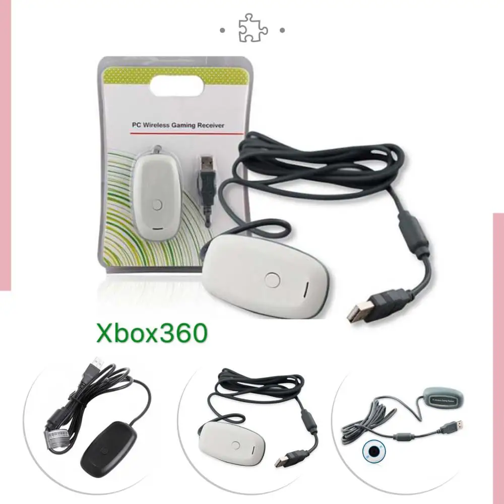 Беспроводной геймпад ПК адаптер USB приемник для Microsoft Xbox 360 игровая консоль