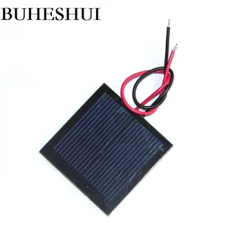 BUHESHUI 0.2W 1V 200MA Mini Solar Panel With Wire/Cable Polycrystalline DIY Solar Panel Charger 40x40MM 20pcs Free Shipping
BUHESHUI 0.2W 1V 200MA Mini Solar Panel With Wire/Cable Polycrystalline DIY Solar Panel Charger 40x40MM 20pcs Free Shipping