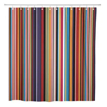 Shower Curtain Brown Color Brightly Coloured Abstract Candy Stripes Blue Pattern Home Bathroom Decor Polyester Fabric Waterproof
Shower Curtain Brown Color Brightly Coloured Abstract Candy Stripes Blue Pattern Home Bathroom Decor Polyester Fabric Waterproof