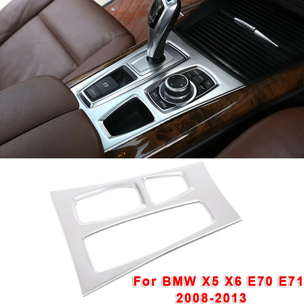 1 PC Silver For BMW X5 E70 X6 E71 2008-2013 Console Gearbox Panel Cover Decorative Cover Trim ABS Plastic With Chrome
1 PC Silver For BMW X5 E70 X6 E71 2008-2013 Console Gearbox Panel Cover Decorative Cover Trim ABS Plastic With Chrome