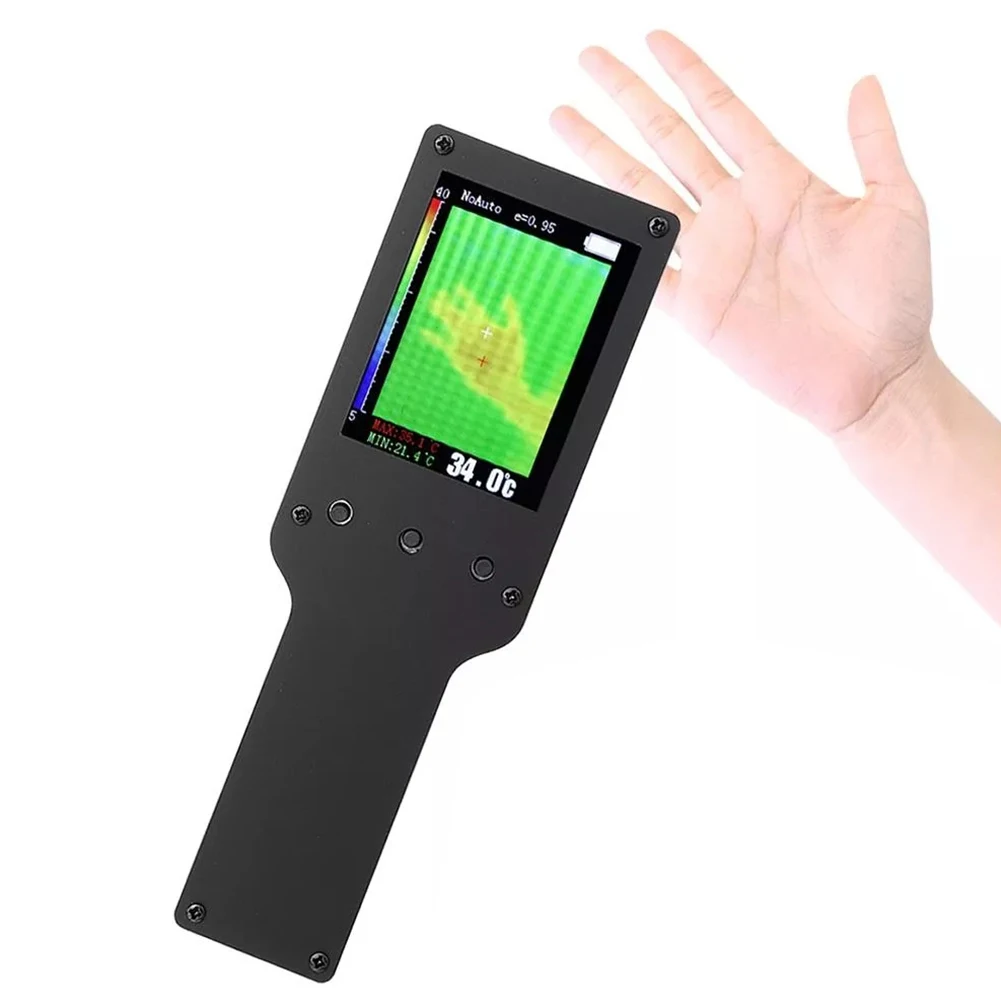 MLX90640 Device Durable 2.4 Inch Practical Easy Apply Tools Adjustable Infrared Thermal Imager Portable Temperature Measurement
MLX90640 Device Durable 2.4 Inch Practical Easy Apply Tools Adjustable Infrared Thermal Imager Portable Temperature Measurement