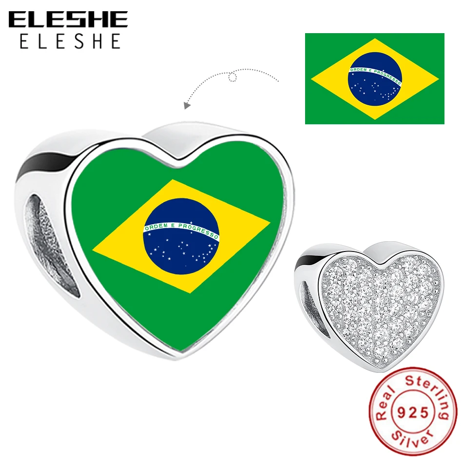 Flag Customization Little Shinning CZ Bead 925 Sterling Silver Photo Custom Charm Fit Original Bracelet DIY Women Jewelry
Flag Customization Little Shinning CZ Bead 925 Sterling Silver Photo Custom Charm Fit Original Bracelet DIY Women Jewelry