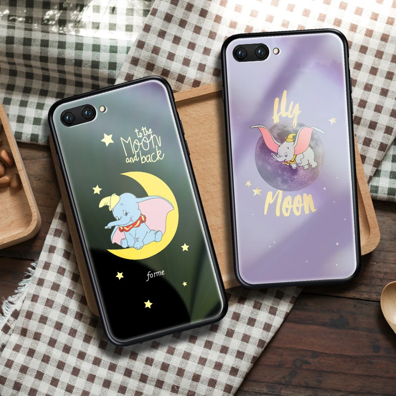 Tempering Glass Cover For Huawei Honor 10 Case Cute Cartoon Dumbo Patterned Honor V10 V20 Cover Silicon Bumper Honor10 lite Case
Tempering Glass Cover For Huawei Honor 10 Case Cute Cartoon Dumbo Patterned Honor V10 V20 Cover Silicon Bumper Honor10 lite Case