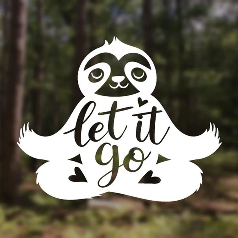 Черно-белая наклейка на автомобиль Let it Go Relax, украшение для ноутбука, съемная Водонепроницаемая Наклейка на окно и корпус CL995
Черно-белая наклейка на автомобиль Let it Go Relax, украшение для ноутбука, съемная Водонепроницаемая Наклейка на окно и корпус CL995