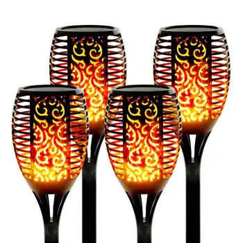 96LED Landscape Solar Torch Lights, Waterproof Flickering Flames Torches Lights Outdoor Solar Flame Lights Decoration Lighting
96LED Landscape Solar Torch Lights, Waterproof Flickering Flames Torches Lights Outdoor Solar Flame Lights Decoration Lighting