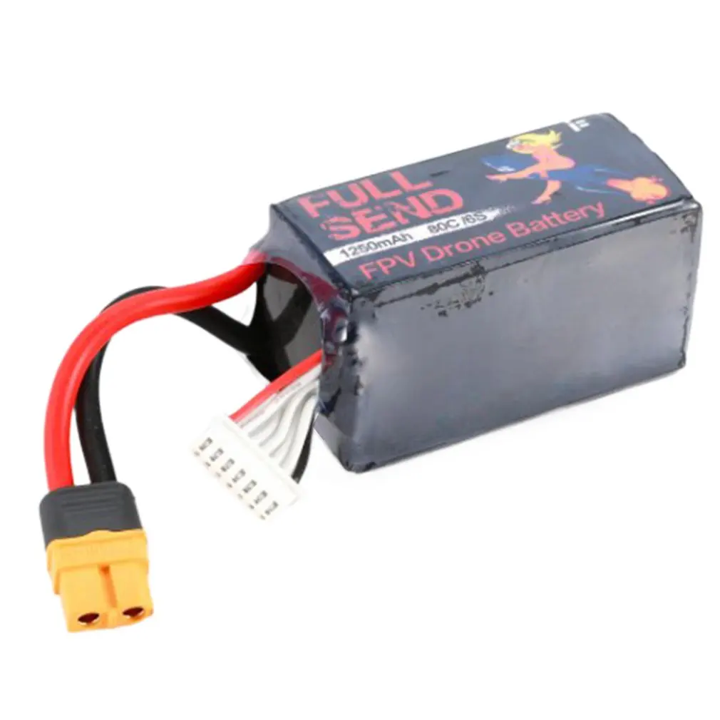 22.2v 6S 1250mah 80C XT30U-F Lithium Battery Replaceable Remote Control Aircraft Accessories Lithium Battery
22.2v 6S 1250mah 80C XT30U-F Lithium Battery Replaceable Remote Control Aircraft Accessories Lithium Battery