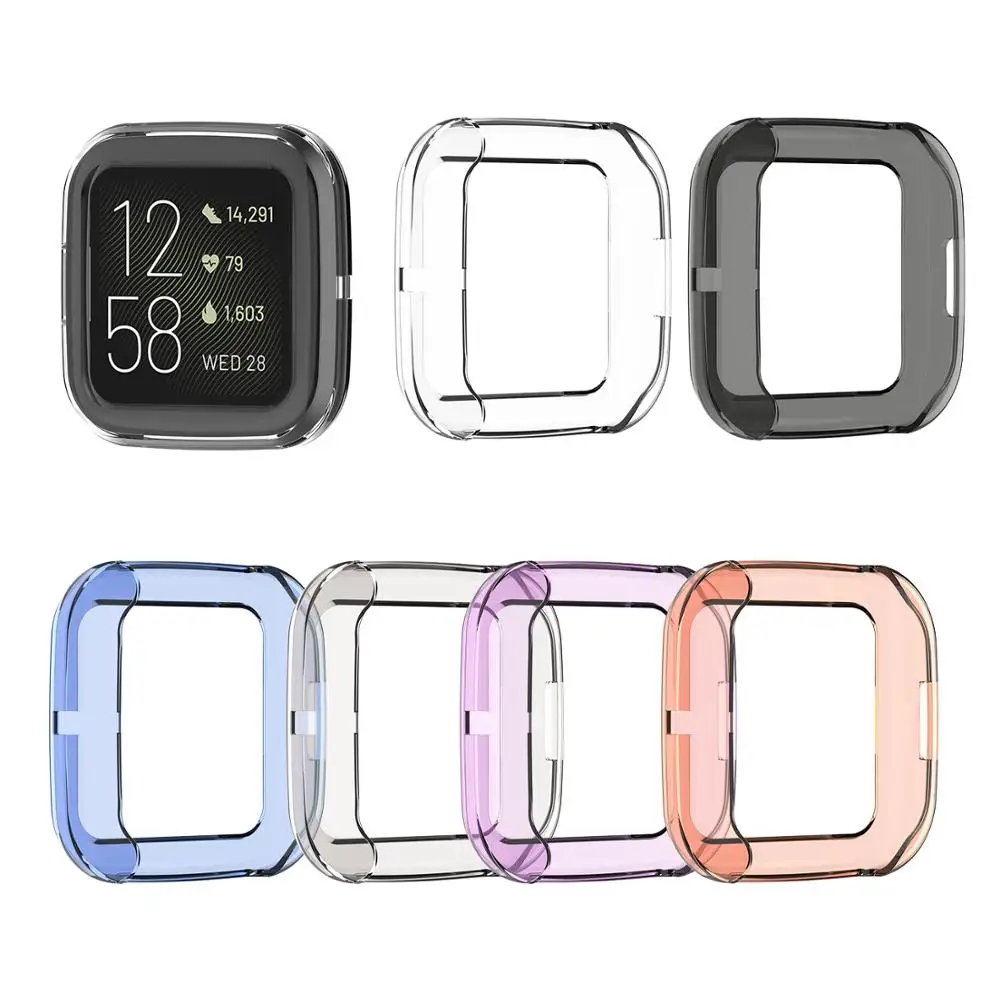 Фото Корпуса часов для Fitbit Versa 2 Smartwatch Мягкий защитный чехол TPU - купить