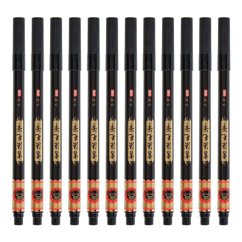 1 Pcs Soft Head Practice Calligraphy Pen Soft Brush Marker Pen The Office Supplies Signing Pen Multifunction Sketching Markers
1 Pcs Soft Head Practice Calligraphy Pen Soft Brush Marker Pen The Office Supplies Signing Pen Multifunction Sketching Markers
