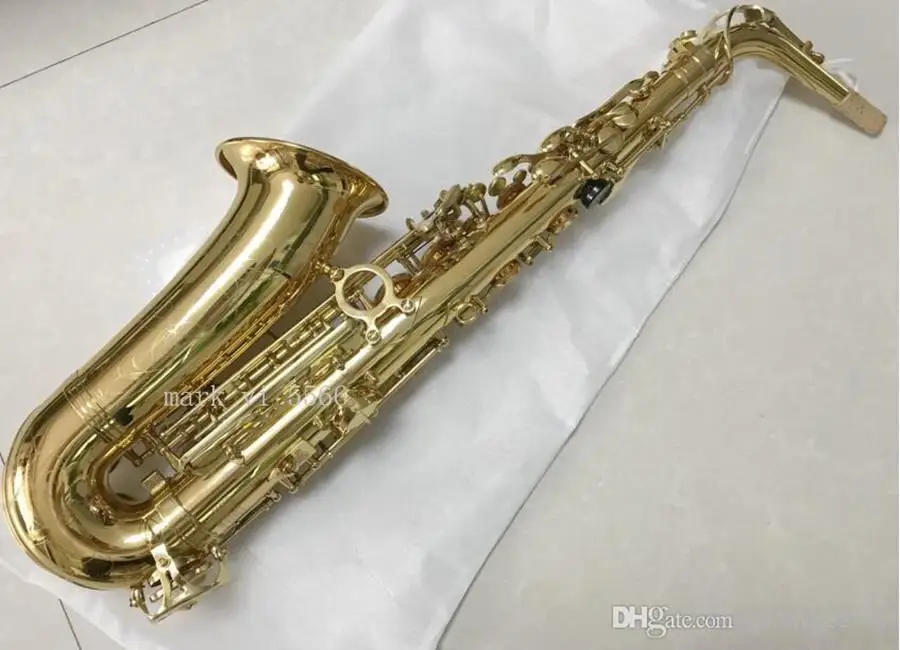 Alto saxophone High Quality Alto Eb Saxophone Professional Musical Instrument Brass Gold Plated Sax Pearl Buttons With 
Alto saxophone High Quality Alto Eb Saxophone Professional Musical Instrument Brass Gold Plated Sax Pearl Buttons With