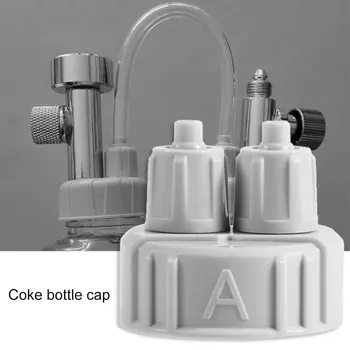DIY ABS CO2 System Kit Generator Part Bottle Cap with Tubes for Planted Aquarium A/ B Interface Portable Light Weight 19 G
DIY ABS CO2 System Kit Generator Part Bottle Cap with Tubes for Planted Aquarium A/ B Interface Portable Light Weight 19 G