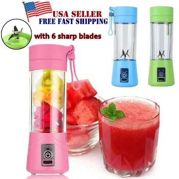 Portable 6-Leaf USB Electric Fruit Juicer Handheld Smoothie Maker Blender Stirring Rechargeable Mini Portable Juice Cup
Portable 6-Leaf USB Electric Fruit Juicer Handheld Smoothie Maker Blender Stirring Rechargeable Mini Portable Juice Cup