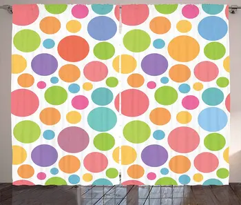 Polka Dot Curtains Colorful Pattern with Polka Dots Inspirations Abstract Cheerful Geometric Design Living Room Bedroom Window
Polka Dot Curtains Colorful Pattern with Polka Dots Inspirations Abstract Cheerful Geometric Design Living Room Bedroom Window