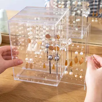 3 Drawers Transparent Acrylic Jewelry Organizer Desktop Jewel Storage Box Case Necklace Bracelet Ring Holder Display Stand
3 Drawers Transparent Acrylic Jewelry Organizer Desktop Jewel Storage Box Case Necklace Bracelet Ring Holder Display Stand
