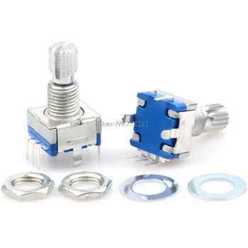 5PCS/LOT Rotary Encoder,Code Switch/EC11/ Digital Potentiometer With Switch 5Pin Handle Length 15mm Dropship
5PCS/LOT Rotary Encoder,Code Switch/EC11/ Digital Potentiometer With Switch 5Pin Handle Length 15mm Dropship