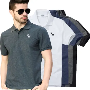 2020 New Man Polo Shirt Mens Casual Embroidery deer Cotton Polo shirt Men Short Sleeve High Quantity polo men tops tee
2020 New Man Polo Shirt Mens Casual Embroidery deer Cotton Polo shirt Men Short Sleeve High Quantity polo men tops tee