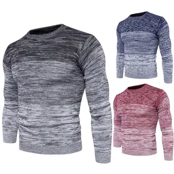 2019 New Casual Sweater Men Autumn Winter Casual Long Sleeve Sweaters Gradient Color Print O Neck Knitted Sweate men Pullover
2019 New Casual Sweater Men Autumn Winter Casual Long Sleeve Sweaters Gradient Color Print O Neck Knitted Sweate men Pullover