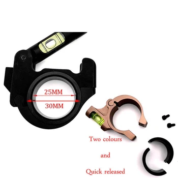 Holder Scope Mount 25.4/30mm Anti Cant Spirit Bubble Level Ring Mounts Hunting
Holder Scope Mount 25.4/30mm Anti Cant Spirit Bubble Level Ring Mounts Hunting
