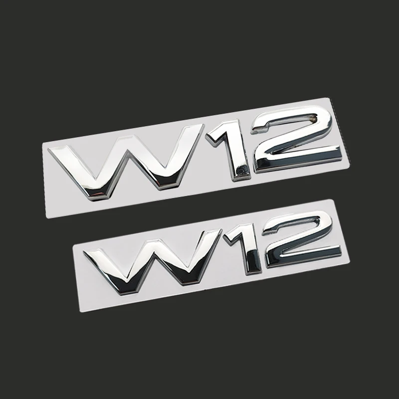3D Metal W12 Emblem for Audi S Line RS S3 S4 S5 S6 S8 RS3 RS4 RS5 RS6 A3 A4 A5 A6 A8 Car Styling Fender Side Trunk Badge Sticker
3D Metal W12 Emblem for Audi S Line RS S3 S4 S5 S6 S8 RS3 RS4 RS5 RS6 A3 A4 A5 A6 A8 Car Styling Fender Side Trunk Badge Sticker