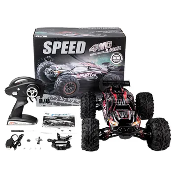 RC Car 1/10 2.4GHZ 4WD Brushless High Speed 60KM/H Truck Model Off-road Fruck Off-road Vehicle Remote Control Car Kid Adult Toy
RC Car 1/10 2.4GHZ 4WD Brushless High Speed 60KM/H Truck Model Off-road Fruck Off-road Vehicle Remote Control Car Kid Adult Toy